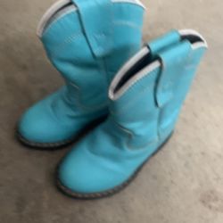 5T Cowgirl Boots Teal
