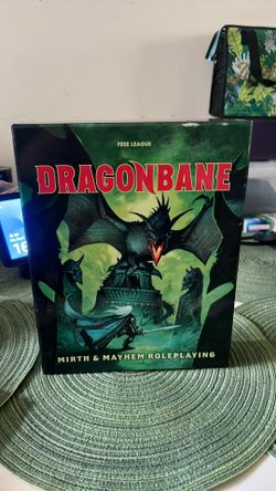 Dragon and mirth and mayhem role playing game