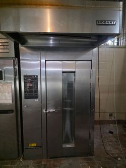 Hobart HBA1G Single Rack Gas Rotating Bakery Oven