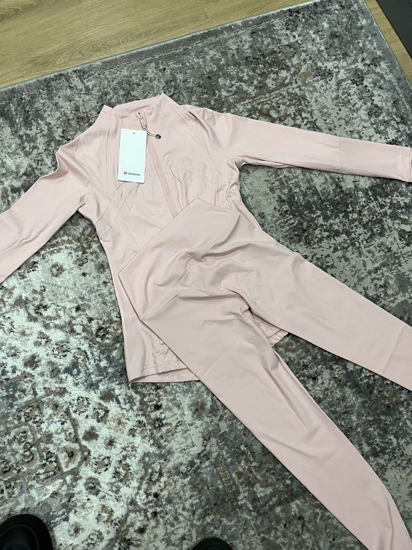 Brand new Lululemon pink set, and blue set