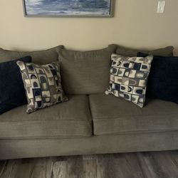 Ashley Sofa And Loveseat Pillows Included 