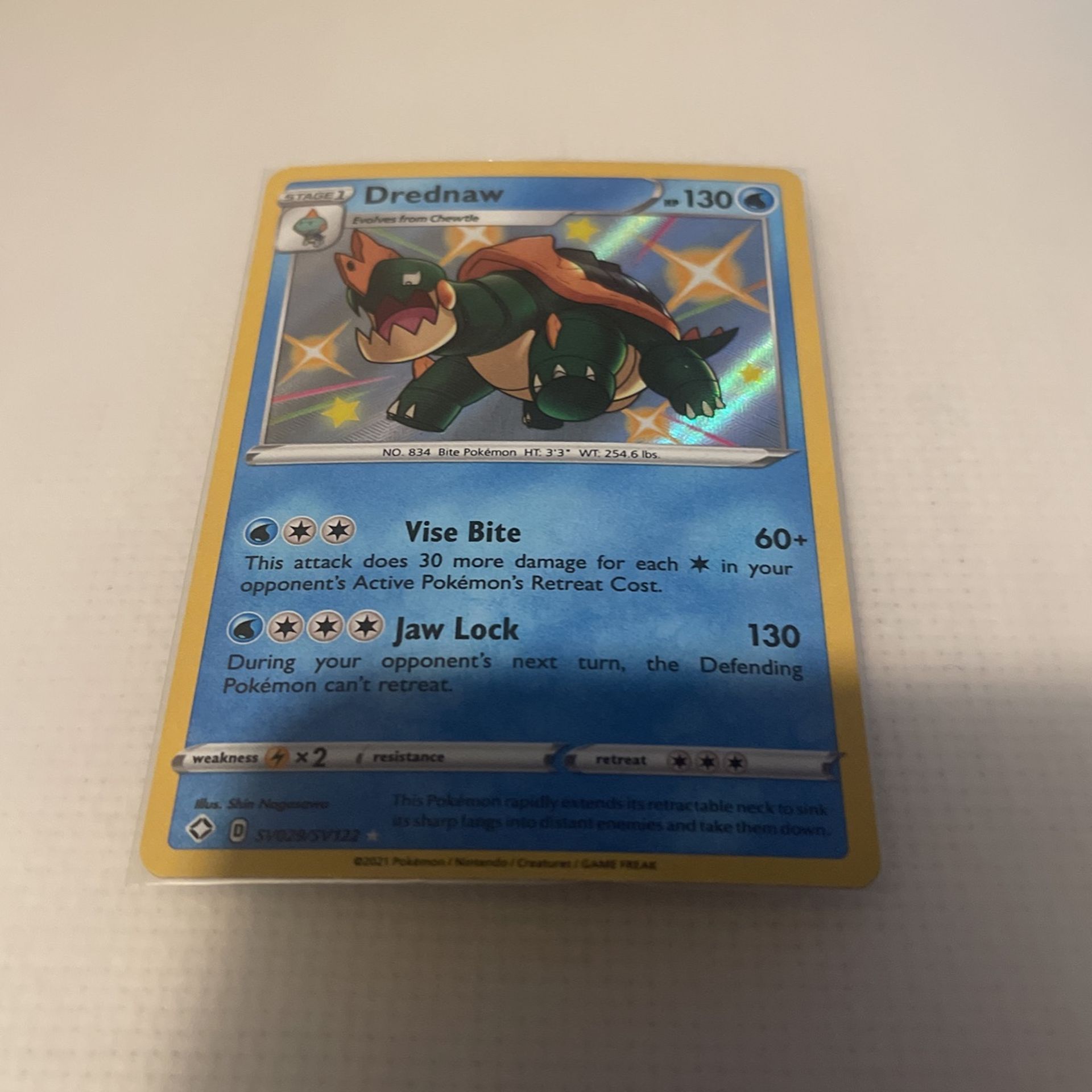 Pokémon Drednaw SV29/SV122