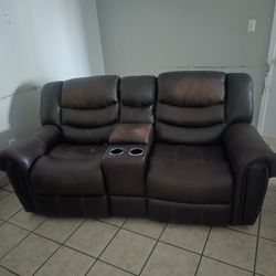 Leather Couch