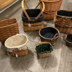longaberger collection baskets