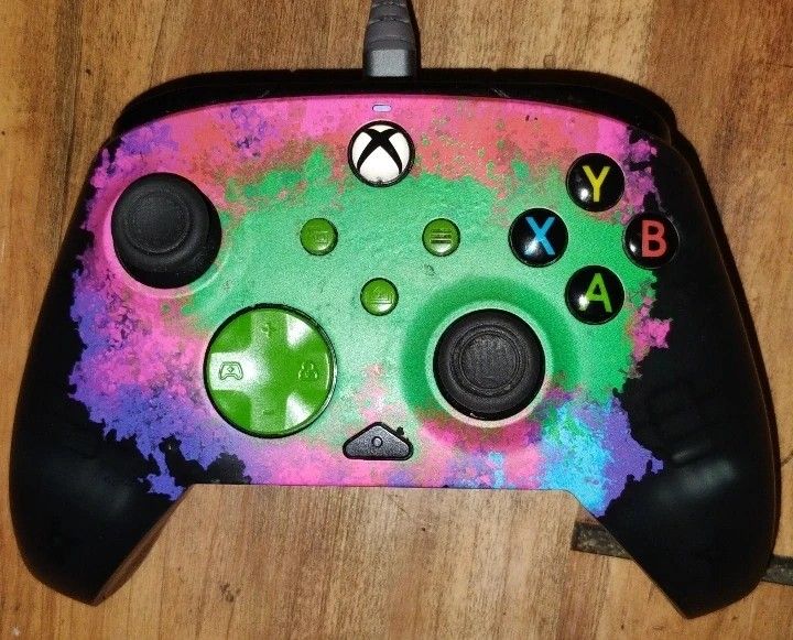 Tie Dye Xbox Controller