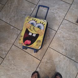 Spongebob Suit Case 2010 W Wheels