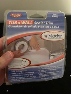 Magic Tub & Wall Sealer Trim White