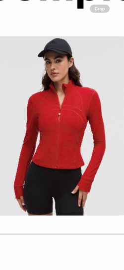Lululemon Dark Red Define Jacket