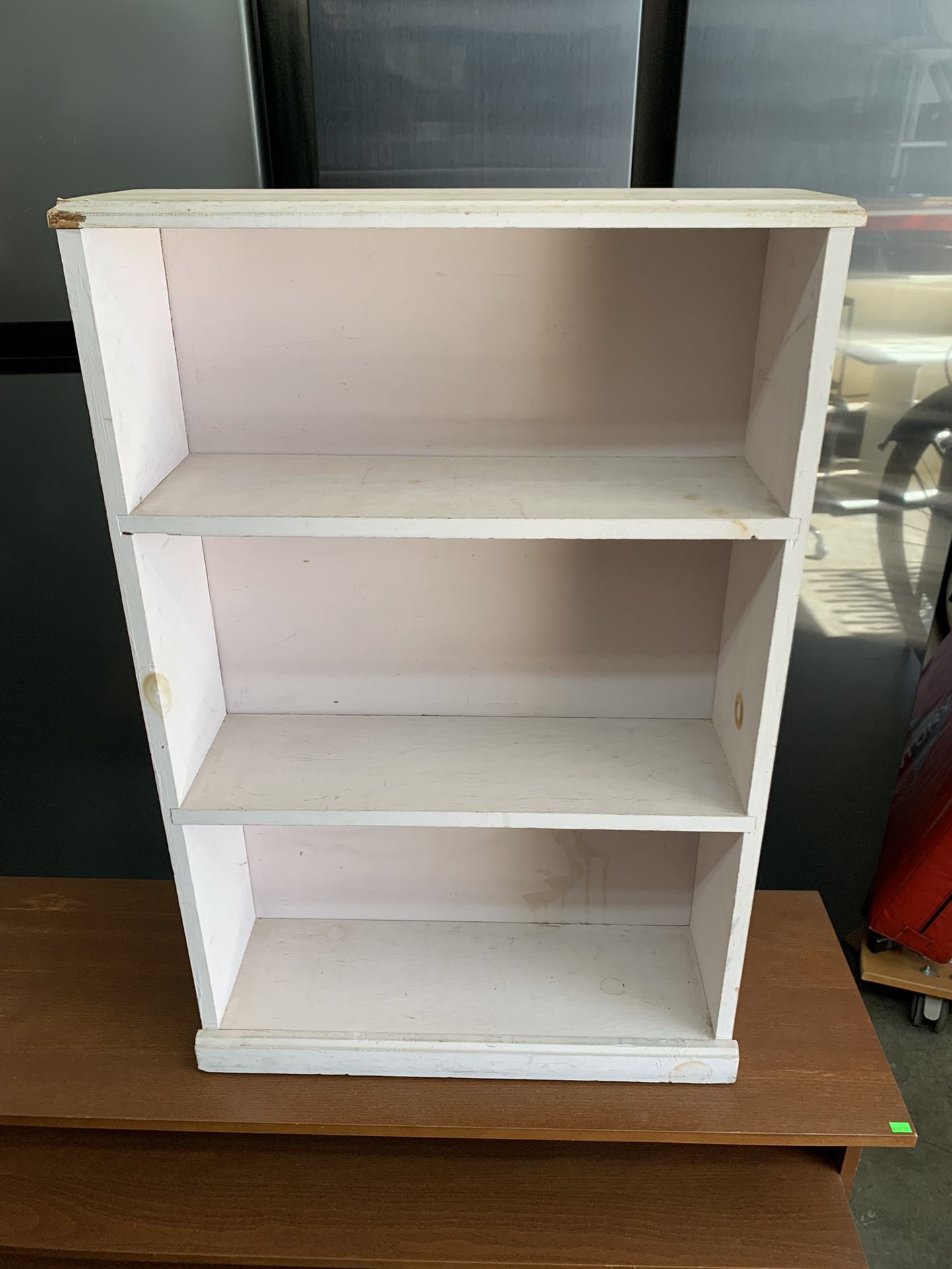 Solid Wood Small Bookcase 