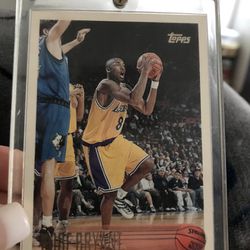  1996-97 Topps Kobe Bryant Rookie Card #138