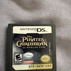 Pirates Of The Caribbean Nintendo Ds Game 