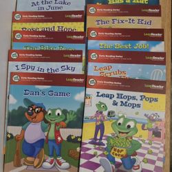 Leapfrog Leap Reader early reading series interactive books, New