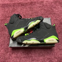Jordan Electric Green 6’s 