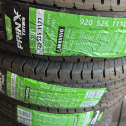 ST 205/75/15 Trailer Tires 8ply 