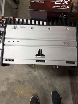 JL Audio 300/4 4 Channel Amplifier