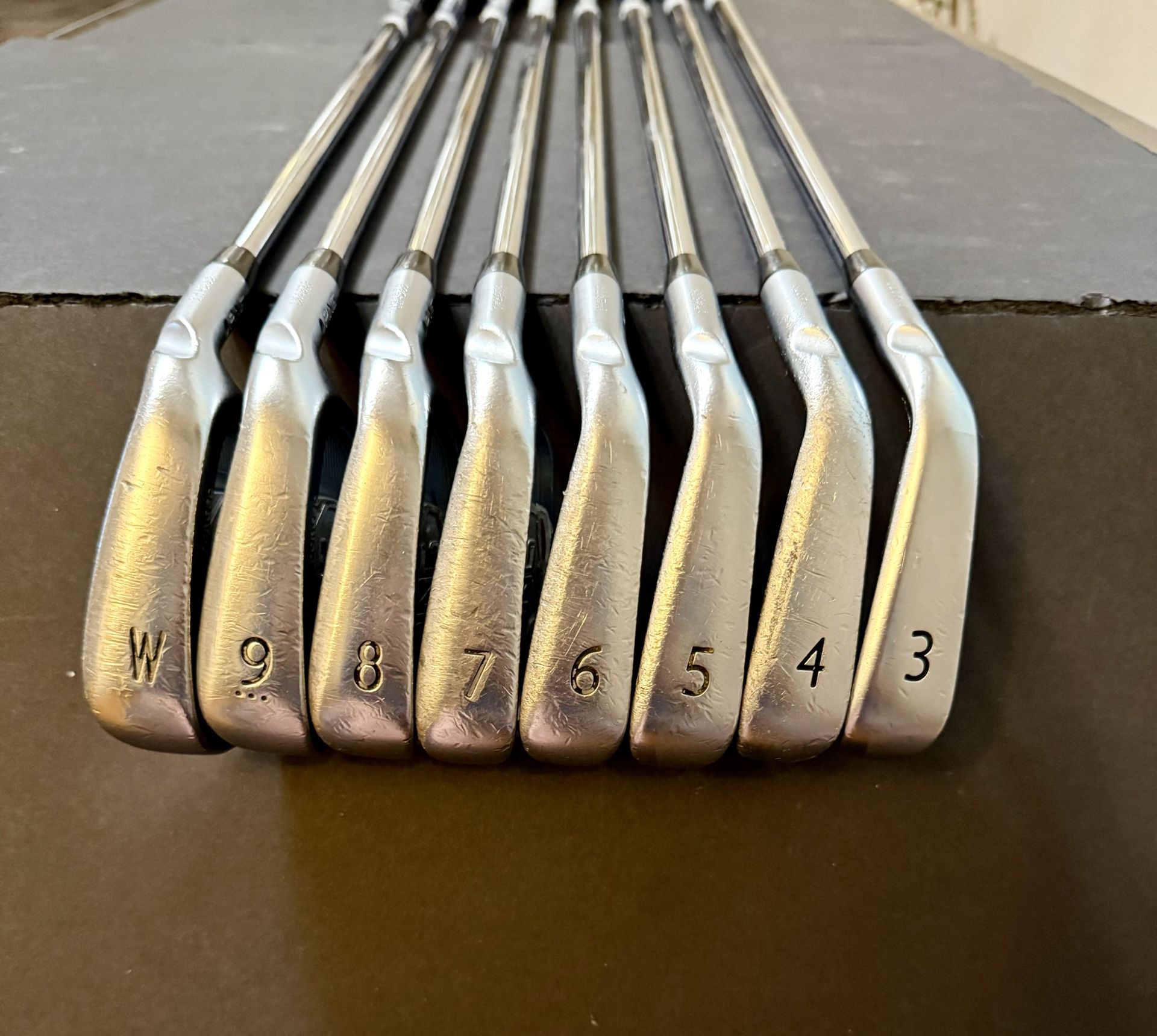 (8) Ping Anser Irons Black Dot 3-9 + W & Project X 6.0 Precision Shafts