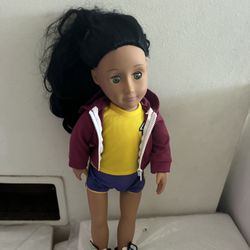 Our Generation 18" Doll Soccer Themed 