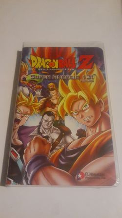Dragon Ball Z Super Android 13 VHS movie tape
