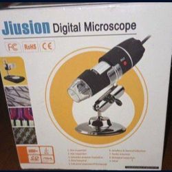 Jiusion 40 to 1000x Magnification Endoscope,

8 LED USB 2.0 Digital Microscope, Mini

Camera with OTG Adapter and Metal Stand