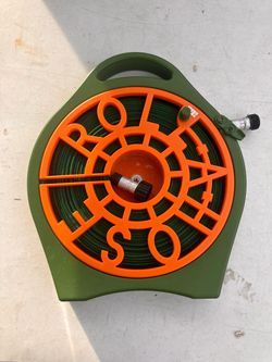 *READ DESCRIPTION* 50 ft Roll-A-Hose Flat Water Hose