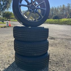 Full set of tires(Rims included)Acura