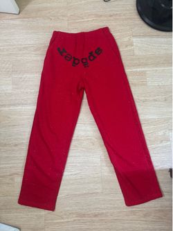 Sp5der VVS Red Sweatpants