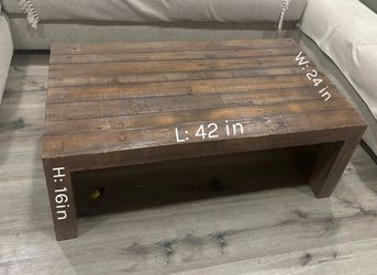 Rustic Wooden coffee table