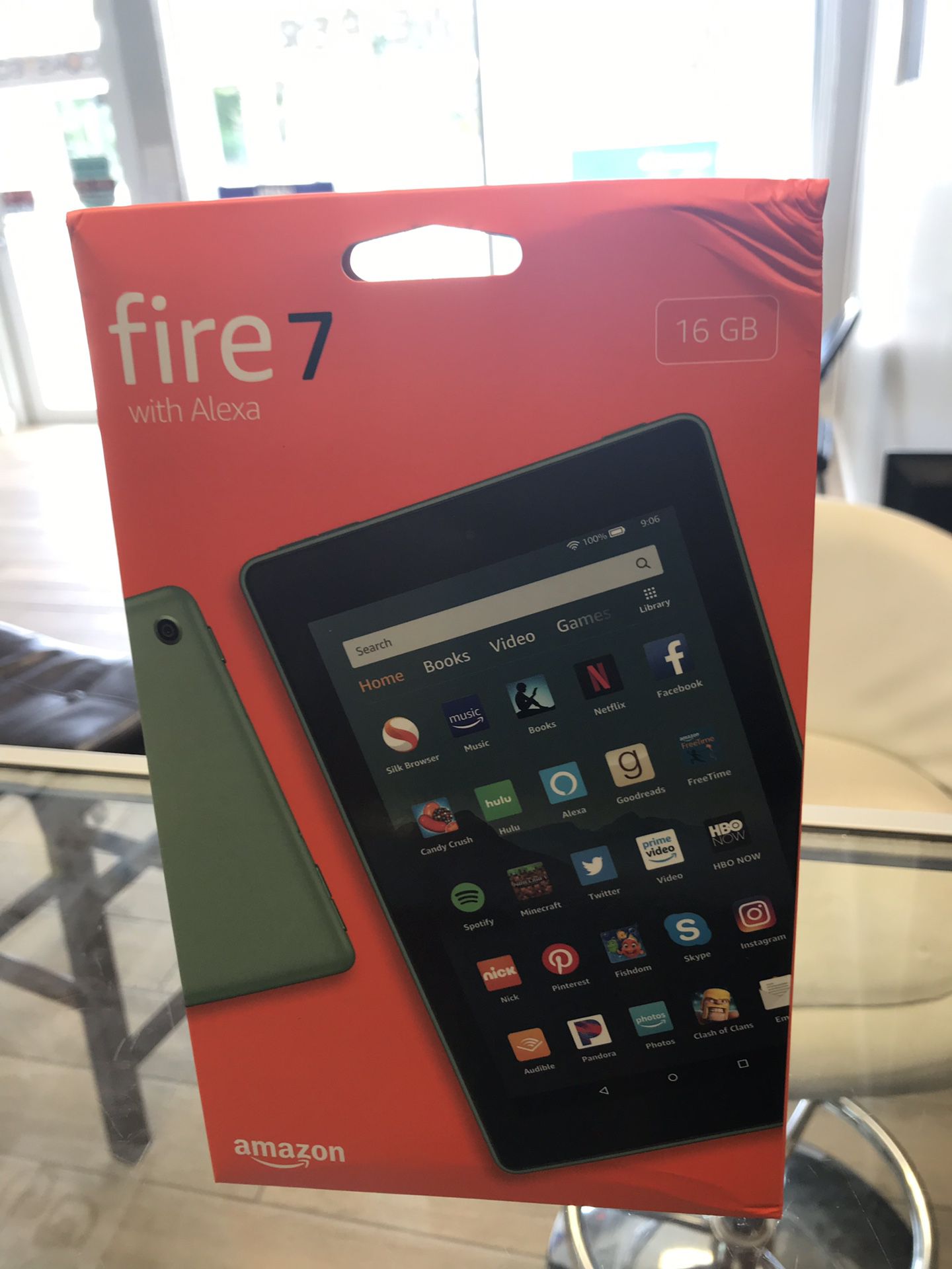 Fire 7 with Alexa amazon 16GB