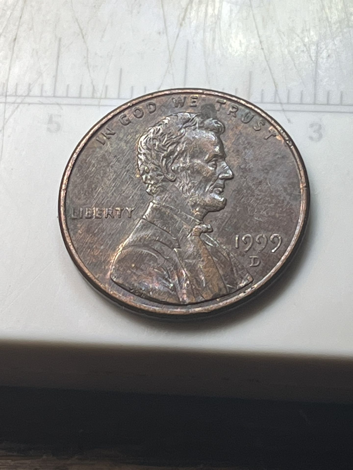 1999 D Penny One Open AM  and one Close 