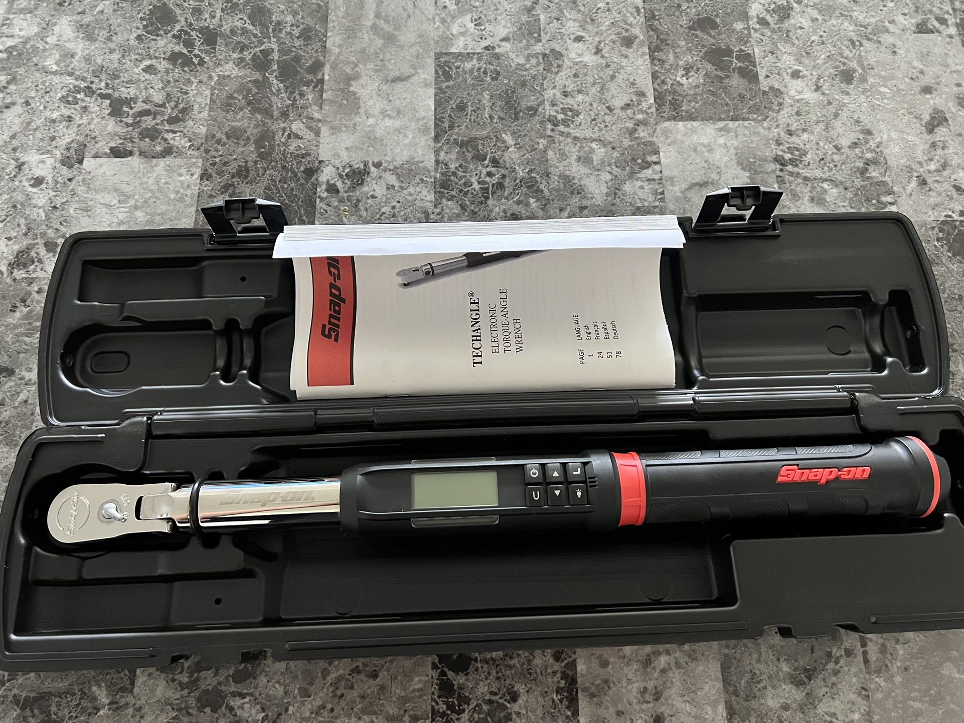 Brand New Snap On Digital Torque Wrench 3/8