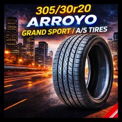 Brand New 305/30r20 Arroyo Grand Sport A/S Tires