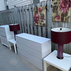 8pc.  Bedroom Furniture