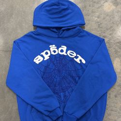 Sp5der Legacy Hoodie 'Blue'