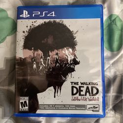 The Walking dead  Ps4 