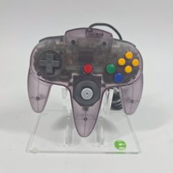 Nintendo 64 N64 Original Controller NUS-005 Atomic Purple AS IS