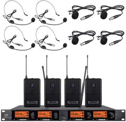 Frequency B Wireless Microphone System 4 Channel  #1692K R8