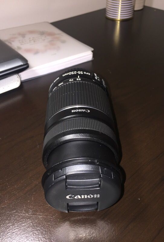 Canon lens 55-250mm