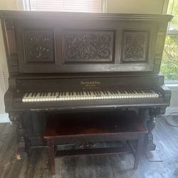 Antique Boardman & Gray Piano with Bench