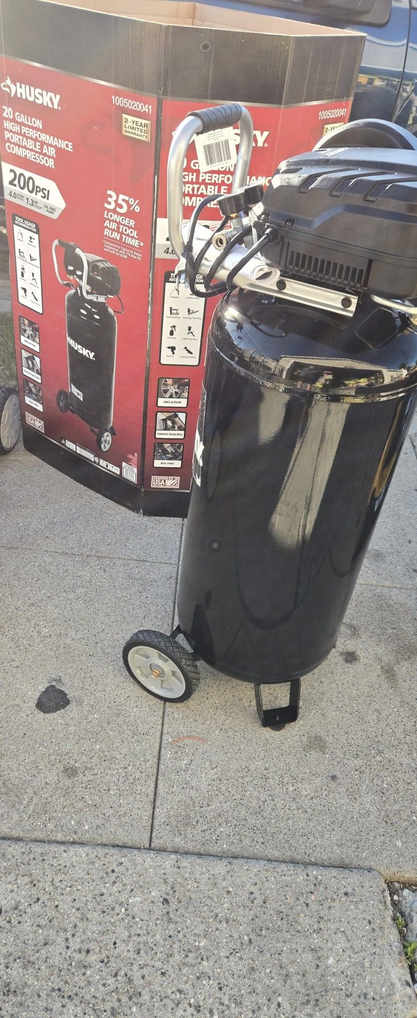 Compresor Husky 20 Galones 