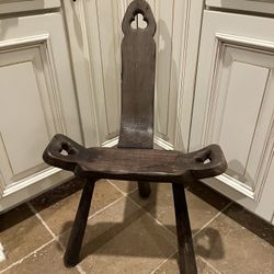 Antique Birthing Chair