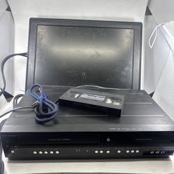 FUNAI VCR Recorder Combo DVD S-video ZV427FX4 HDMI NO Remote TESTED