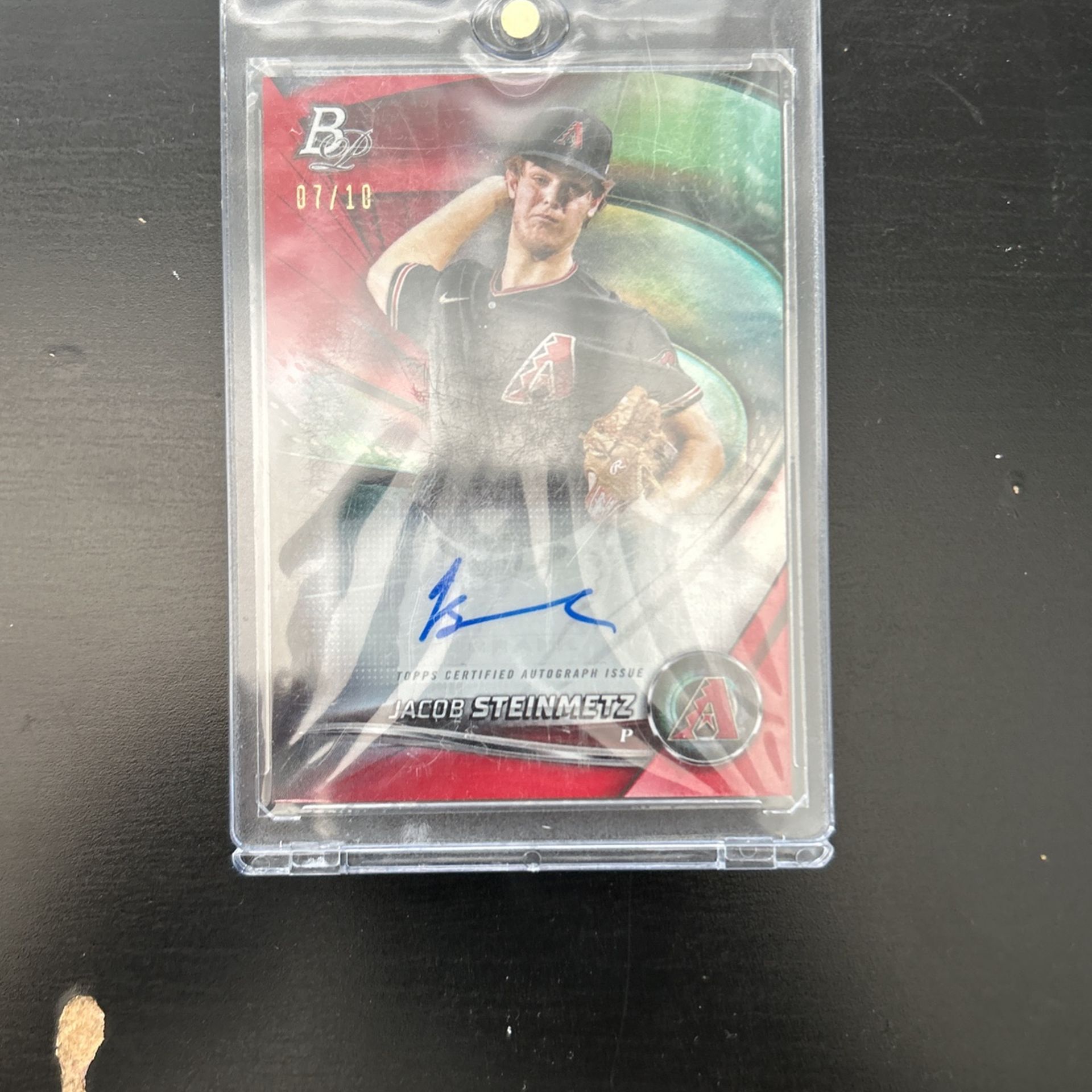 7/10 Jacob Steinmetz Card