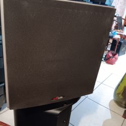 POLKAUDIO POWERED SUBWOOFER.  MODEL PSW10. 110B