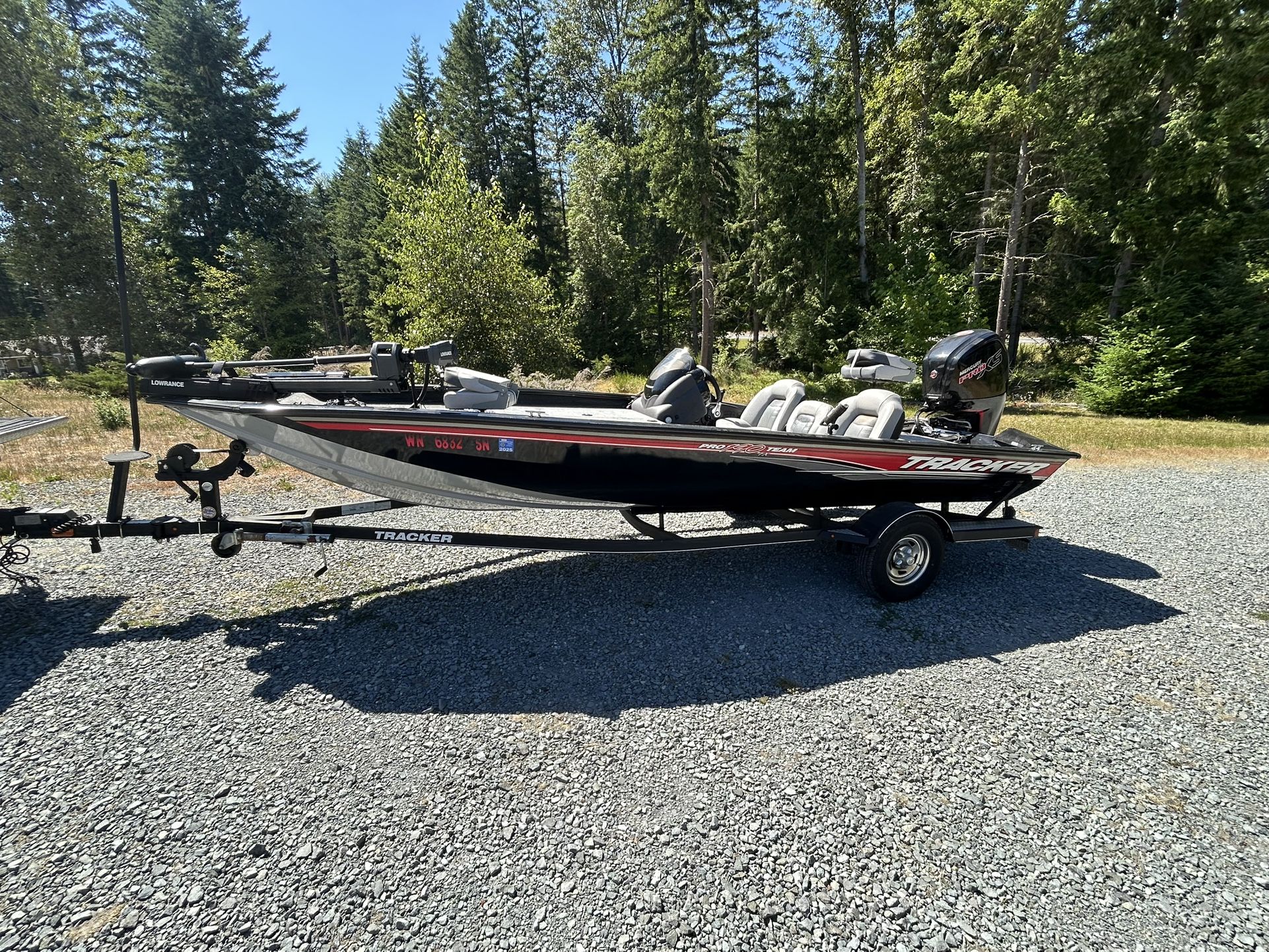 2018 Tracker Pro team 190 tx