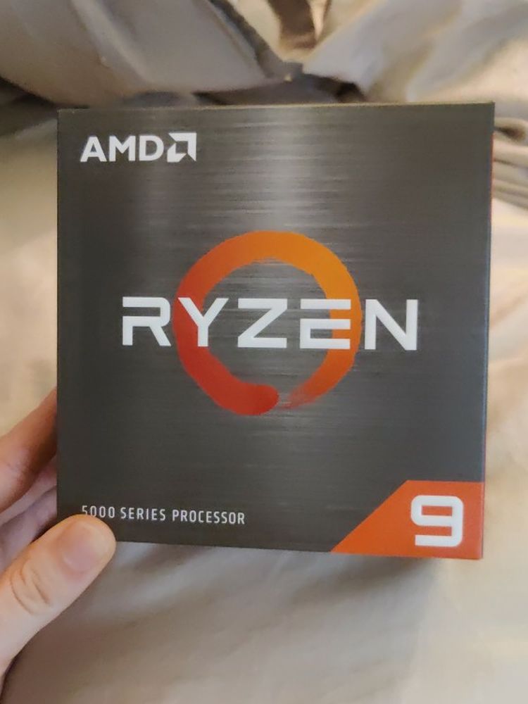 AMD Ryzen 9 5900x desktop processor (4.8 GHz, 12 cores) Brand new, unopened box.