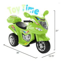 Lil' Rider 3 Wheel Battery Powered Motorcycle Ride On Toy for Kids