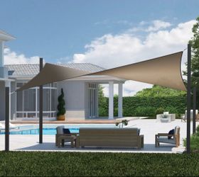 Coolaroo DualShade Shade Sail 12x8 ft
