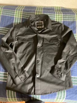 Black button up