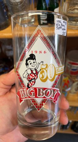 Kipps Big Boy Collectible Glass