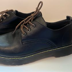 Women’s Black Leather Ankle Boot